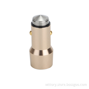 Aluminium alloy smart car charger